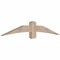 Ekena Millwork Bellingham Smooth Timber Gable Bracket, Douglas Fir, 72"W x 12"H x 3 1/2"D x 5 1/2"F, 4/12 Pitch GBW072X12X0406BEL00SDF - alternate 5